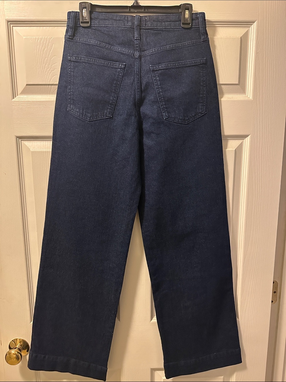 Women’s Universal Thread High Rise Wide-Leg Dark Denim Jeans - Size 8